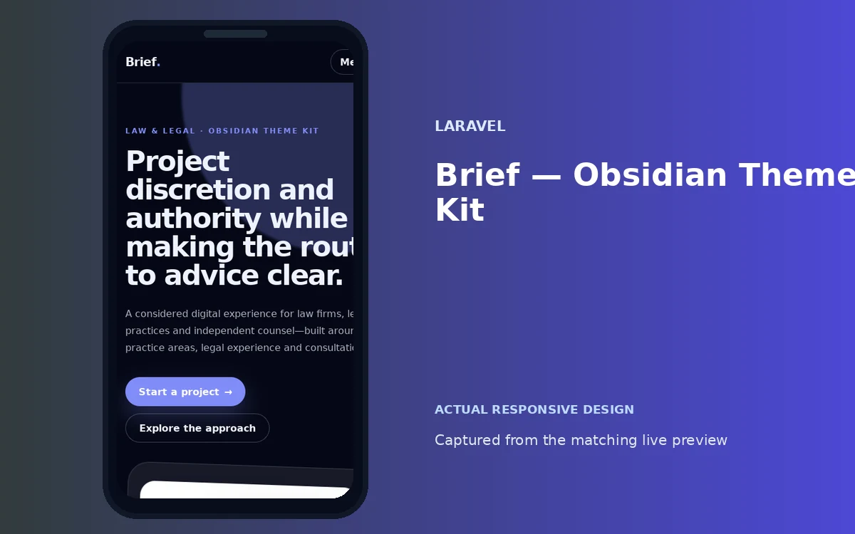 Brief — Obsidian Theme Kit screenshot 4