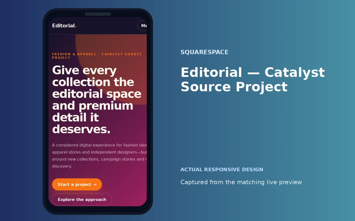 Editorial — Catalyst Source Project screenshot 4
