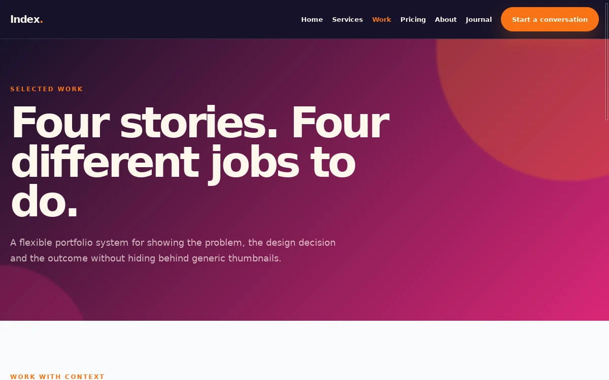 Index — Catalyst Source Project screenshot 2