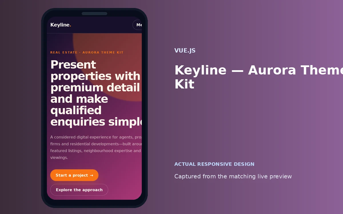 Keyline — Aurora Theme Kit screenshot 4