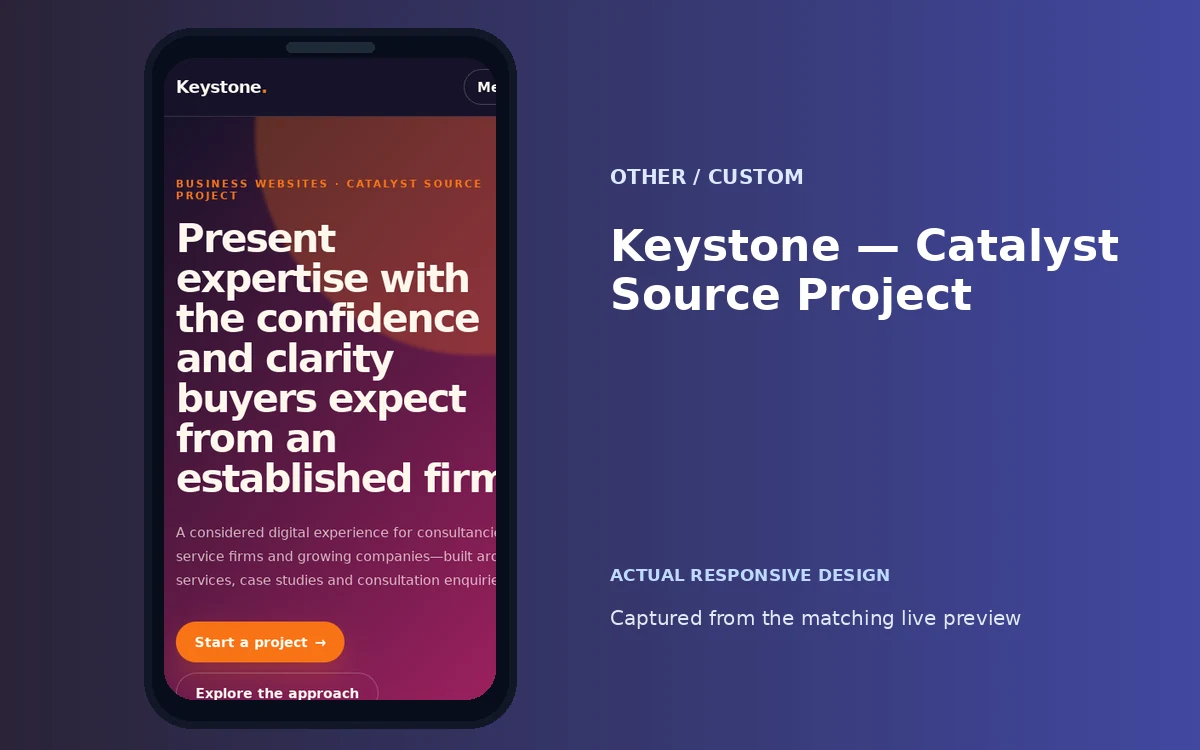 Keystone — Catalyst Source Project screenshot 4