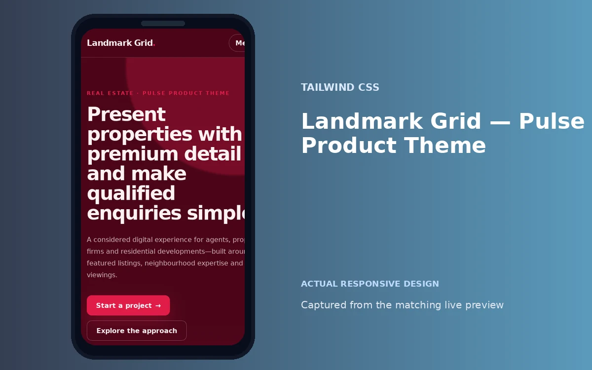 Landmark Grid — Pulse Product Theme screenshot 4