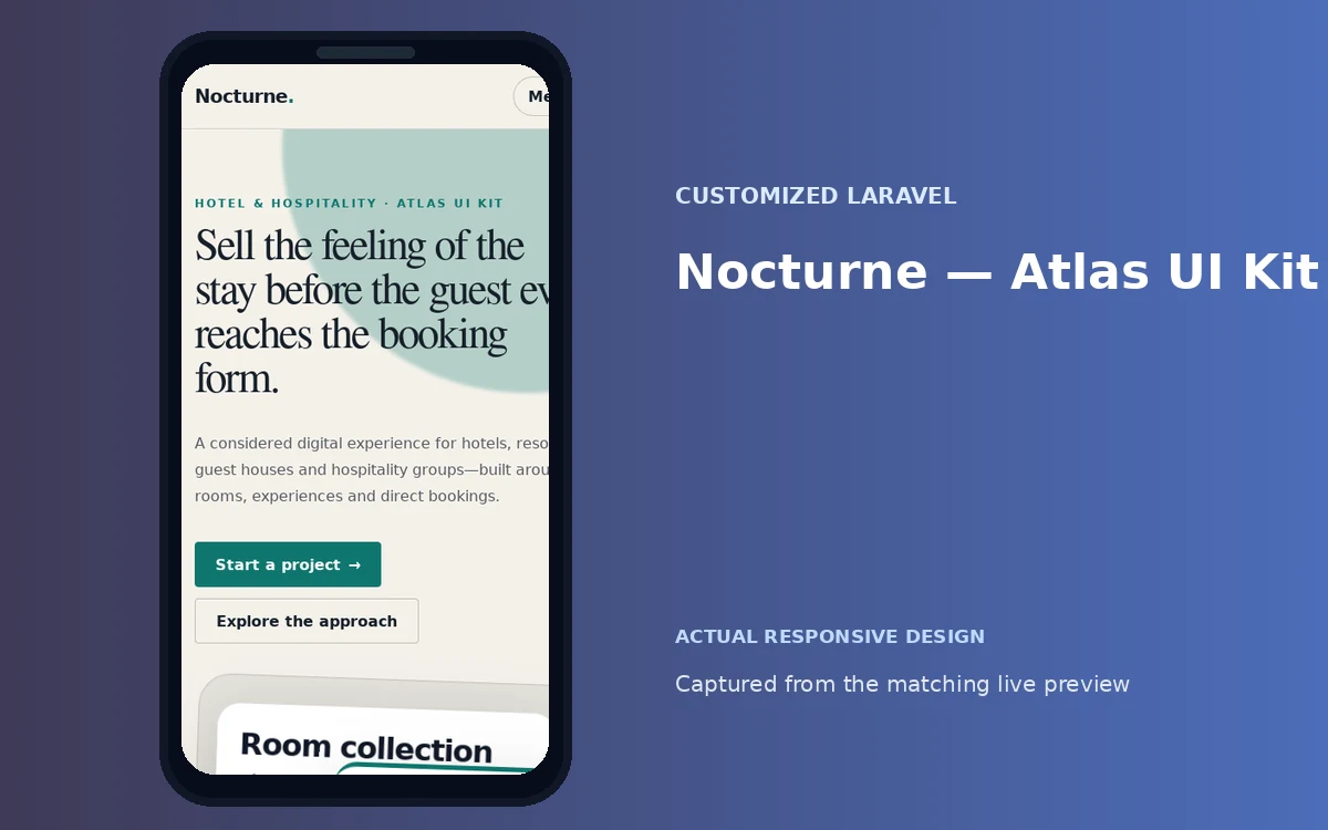 Nocturne — Atlas UI Kit screenshot 4