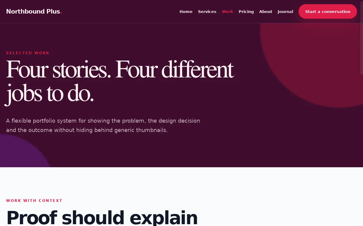 Northbound Plus — Velvet Editorial Theme screenshot 2