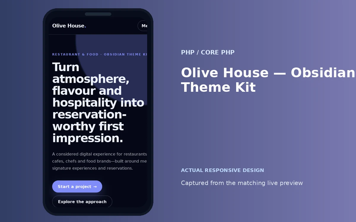 Olive House — Obsidian Theme Kit screenshot 4