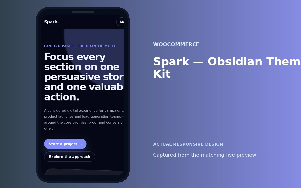 Spark — Obsidian Theme Kit screenshot 4