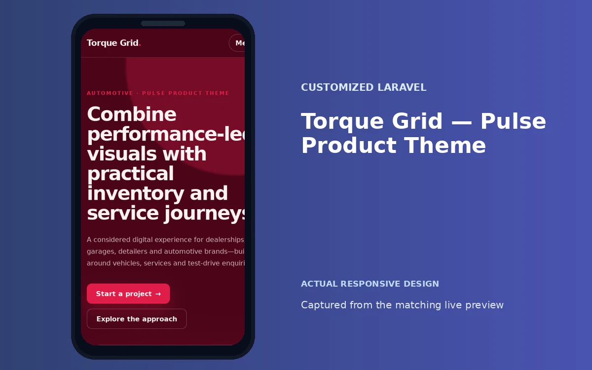 Torque Grid — Pulse Product Theme screenshot 4