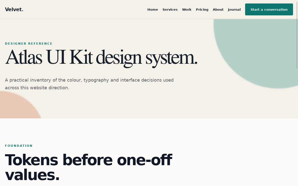 Velvet — Atlas UI Kit screenshot 3